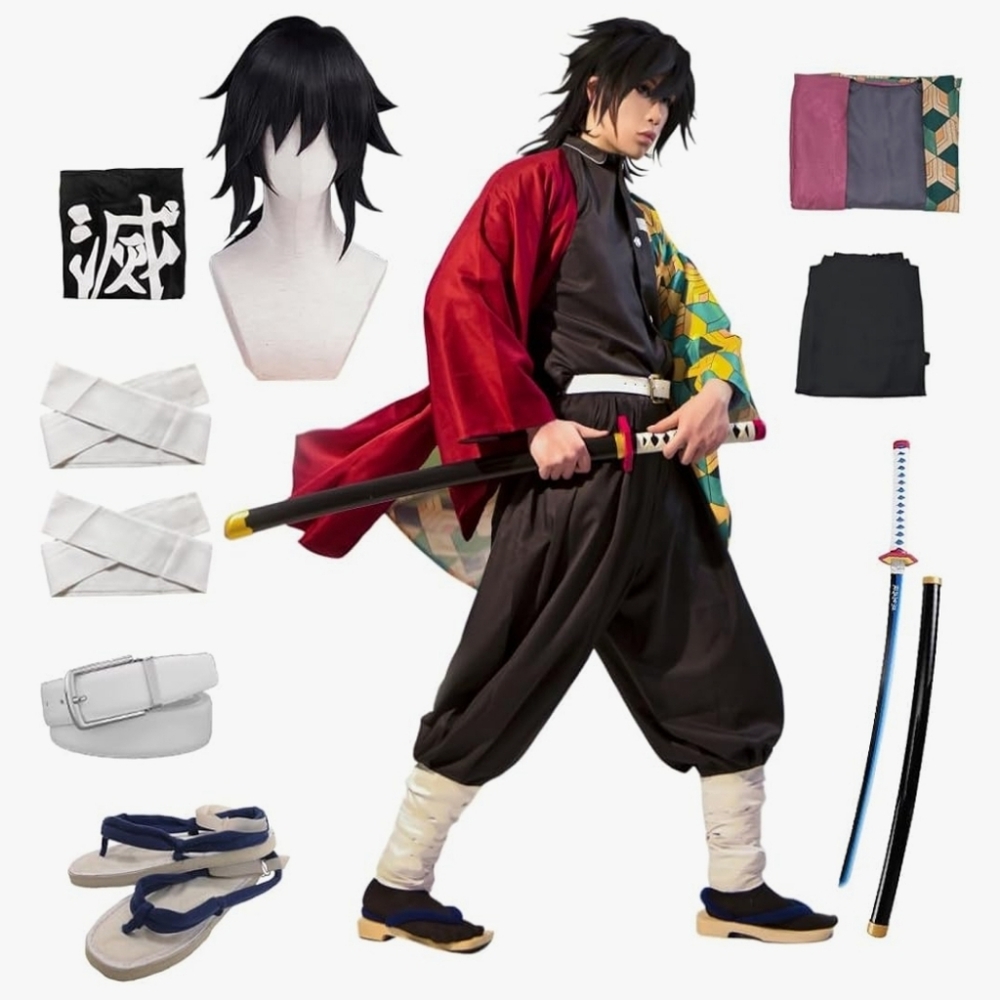 NOT FOR SALE Tomioka Cosplay Costume Demon Slayer